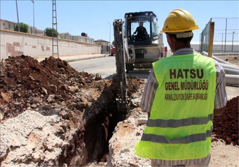 Altyapıya 350 metre ilave