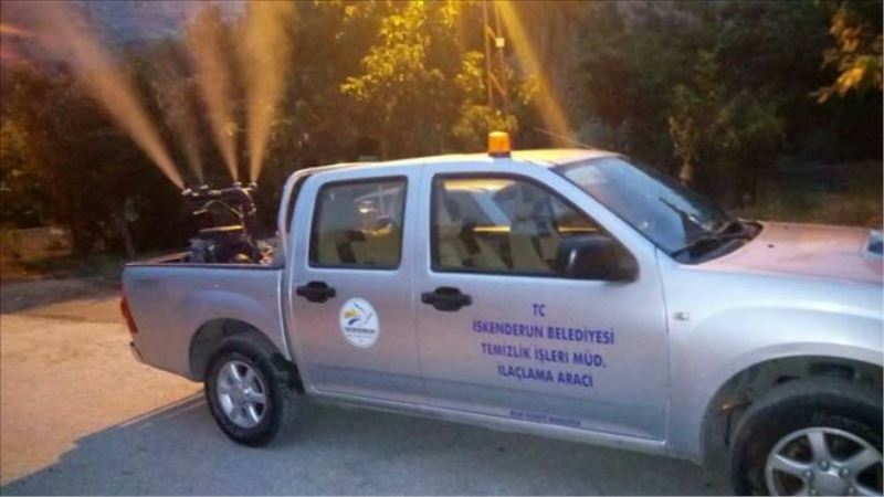 İlaçlama devam ediyor