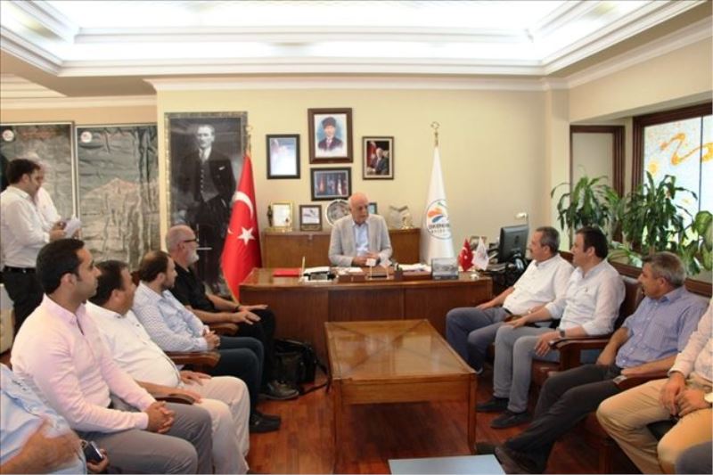 Başkana turnuva teşekkürü