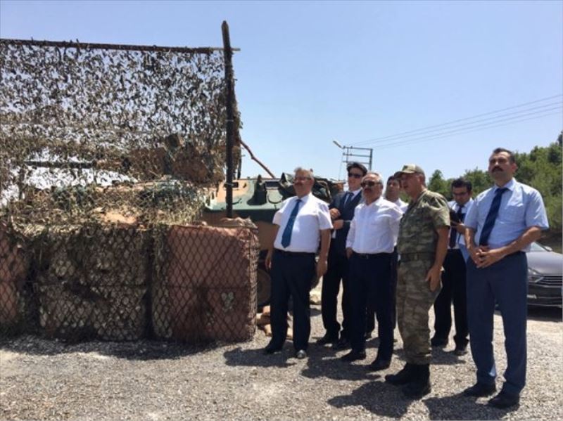 Ersoy, Suriye sınırında