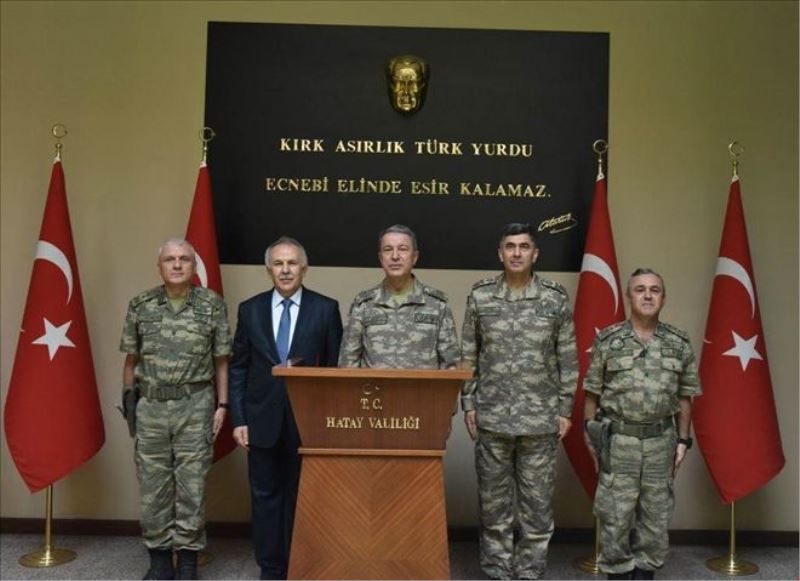 Hulusi Akar Hatay´da