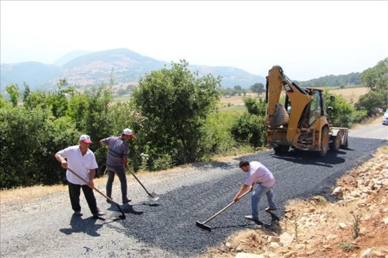 Yayla yoluna asfalt yama