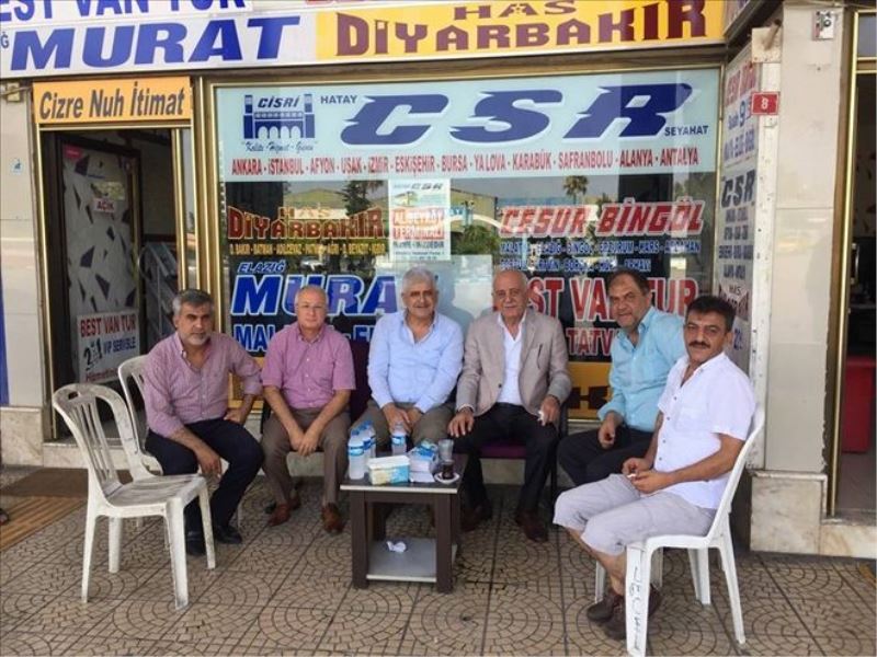Dingil, şoförlerin sorunlarını dinledi