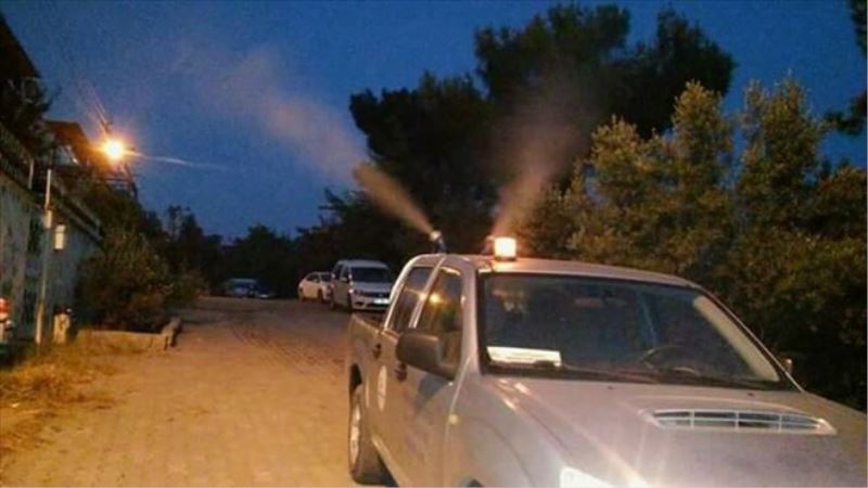 İlaçlama merkez mahallelerden başladı  