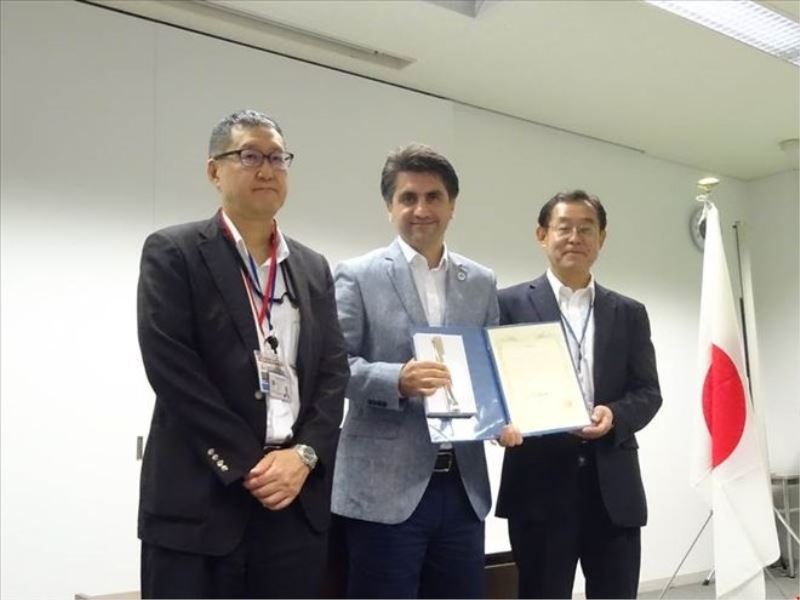 Kaymakam Aydın Japonya´da eğitime katıldı
