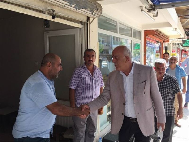 Dingil´den esnaf ziyareti