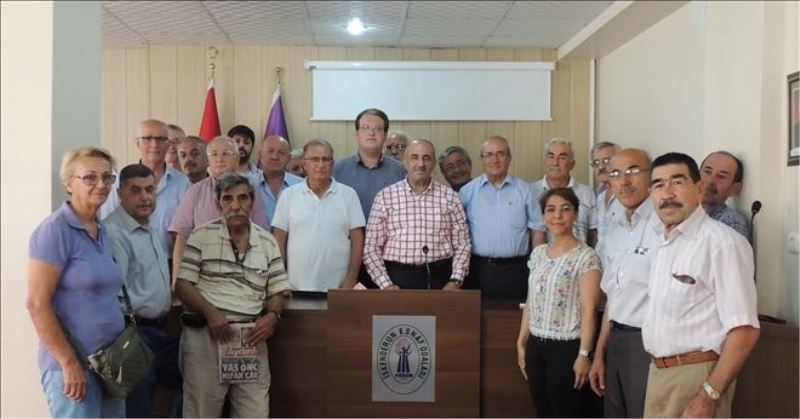 VP´li Gültekin esnaf odasını ziyaret etti