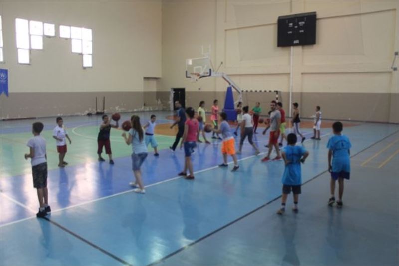 Belediyeden basketbol kursu
