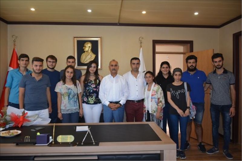 Katkıya teşekkür ziyareti