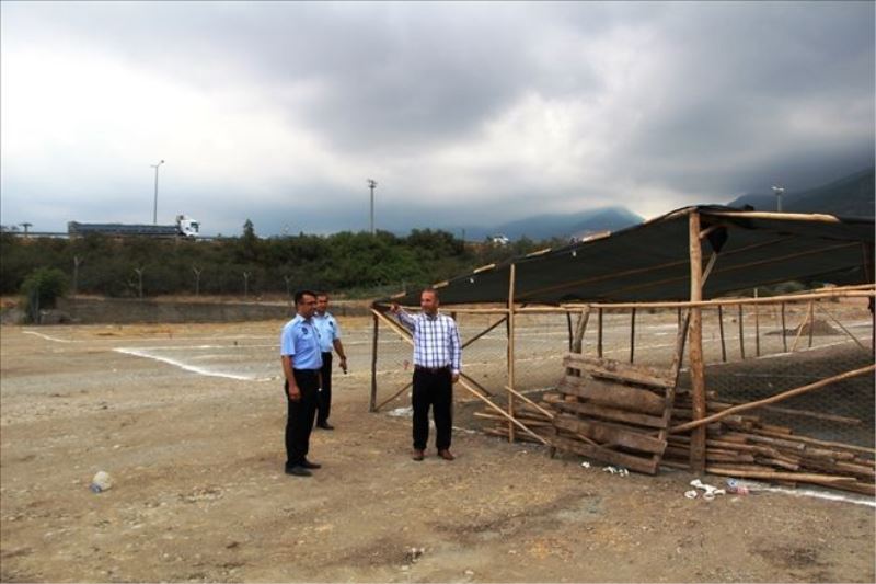 “Kurban satış yeri hazırlıkları son aşamada”