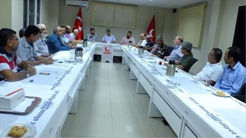SP´den ilçe başkanları toplantısı