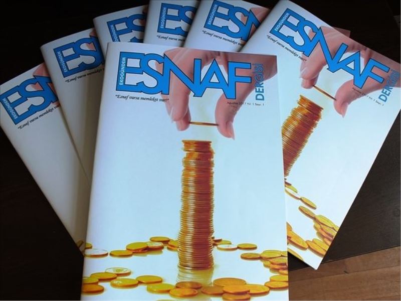 Esnaf Dergisi, ilk sayısıyla raflarda