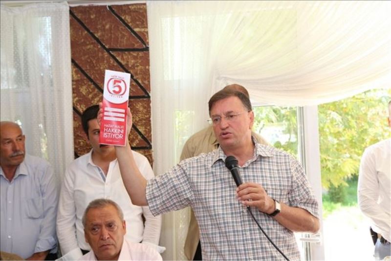 “Bu benim değil, Hatay´ın meselesi”