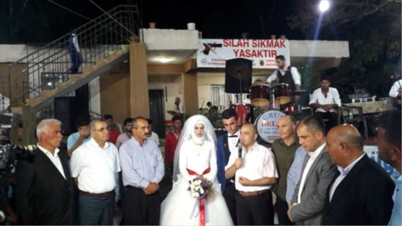 Düğünlere silah ve havai fişek yasağı