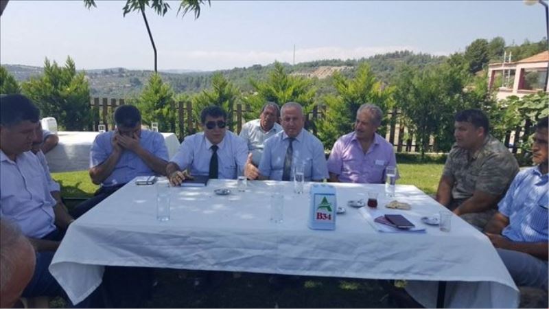 Kaymakamdan mahalle ziyareti
