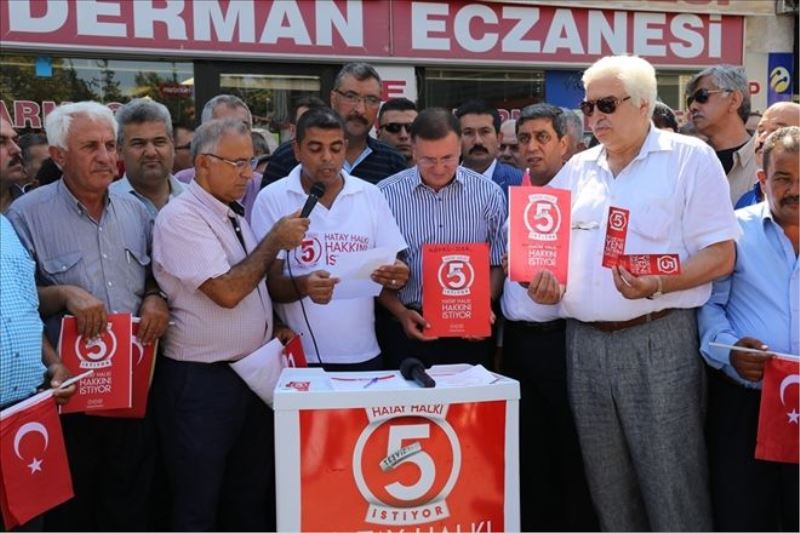Muhtarlar da ‘destek´ açıkladı