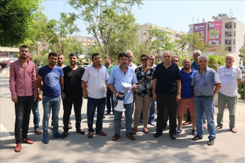 “iş yapamıyoruz”  
