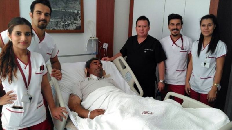Kazada boynu kırıldı