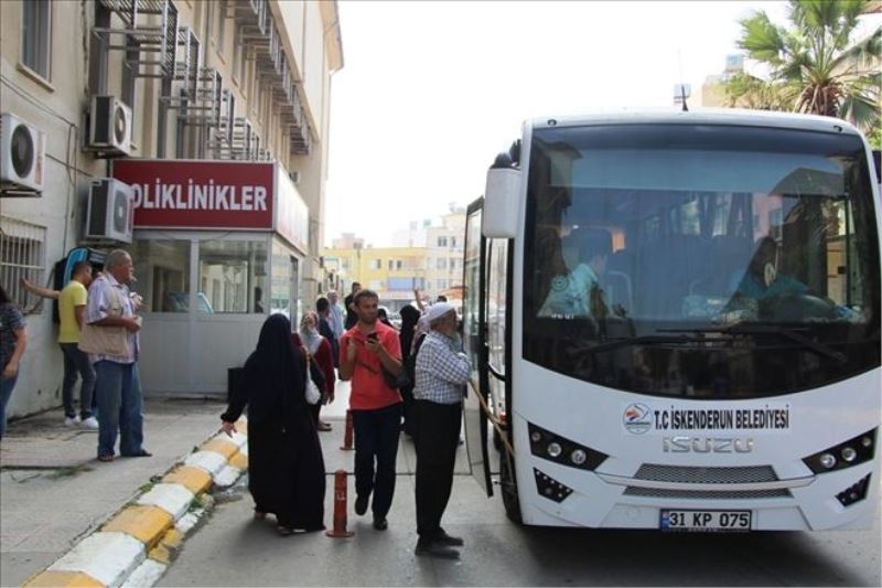 Hastaneler arasında ücretsiz otobüs