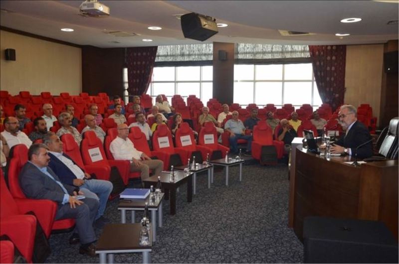 Seçim öncesi meslek komitesi toplantısı