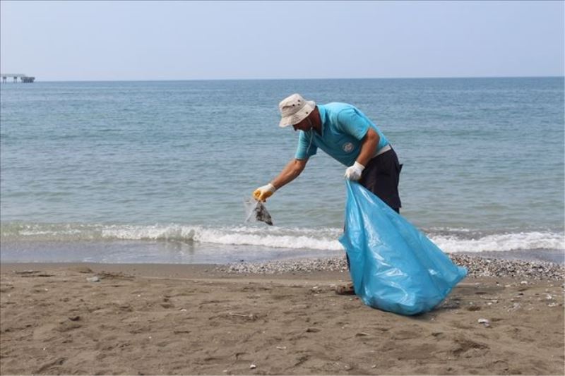 ´Atıkları sahile bırakmayın´