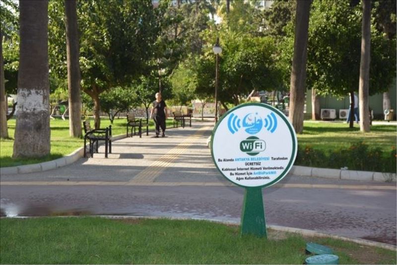 Parkta ücretsiz internet  