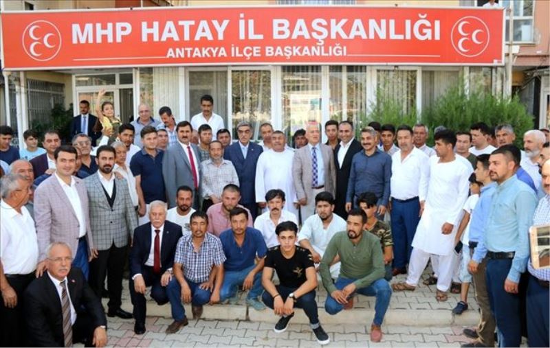 MHP, üyeleriyle seçilmişlerini buluşturdu