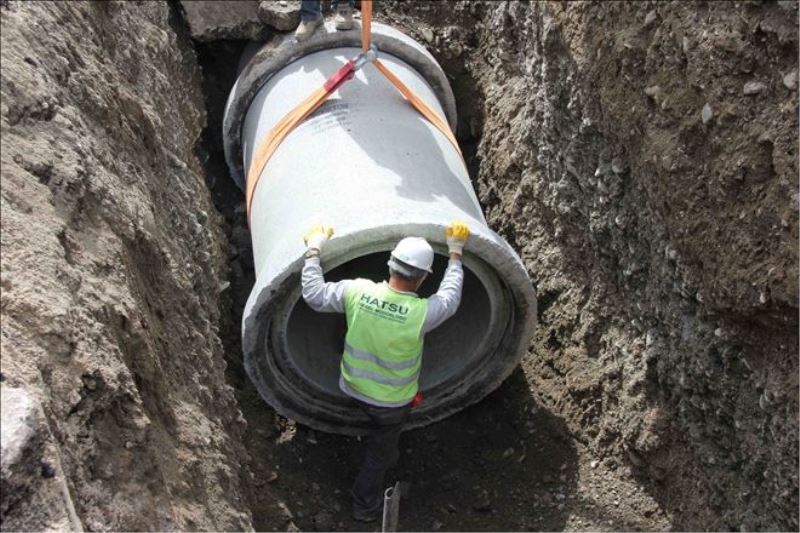 Üçbuçuk yılda 1.695 kilometre içmesuyu hattı