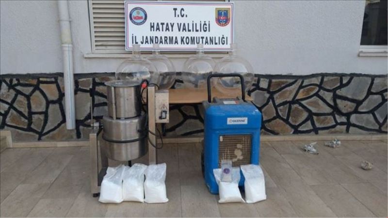 Uyuşturucu üretim yerine operasyon