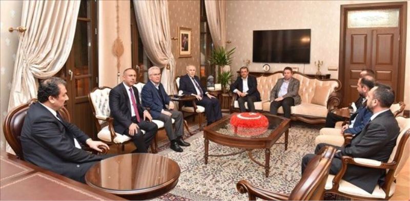Bakan yardımcısının vali ziyareti