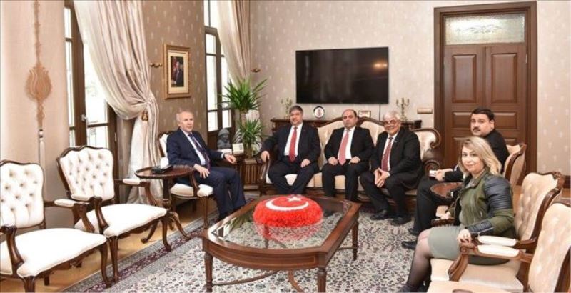 Irak elçisinin vali ziyareti