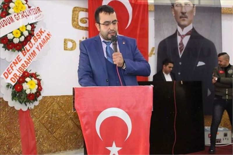 Hatay gençliğinin yeni başkanı Kazar