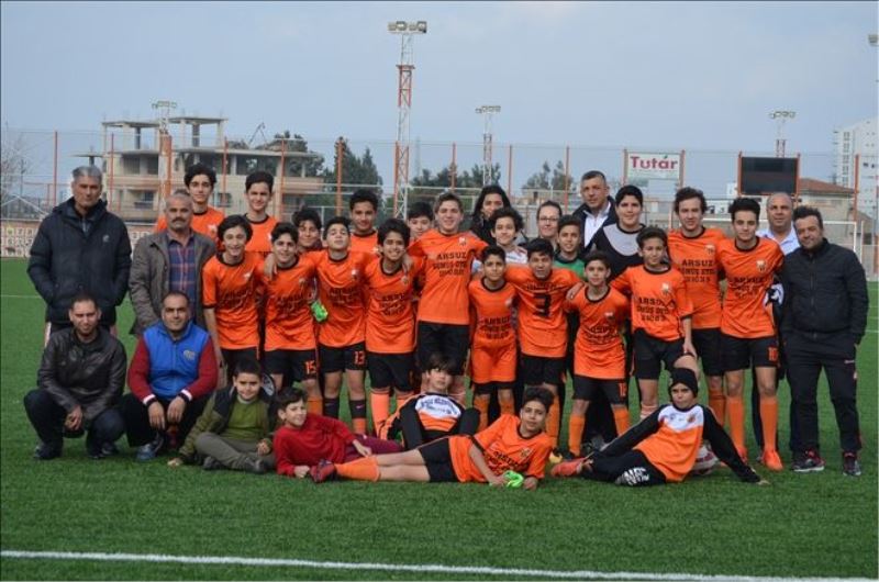 Karaağaçspor´un yıldızları, grup şampiyonu