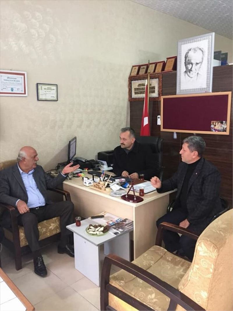 Dingil´den muhtar ziyareti