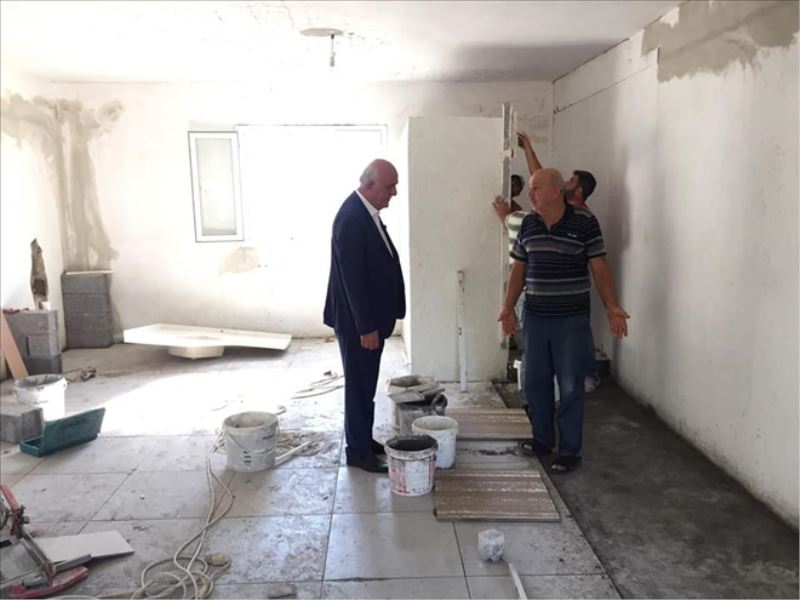 Karayılan´a taziye, Çınarlı´ya muhtarlık binası