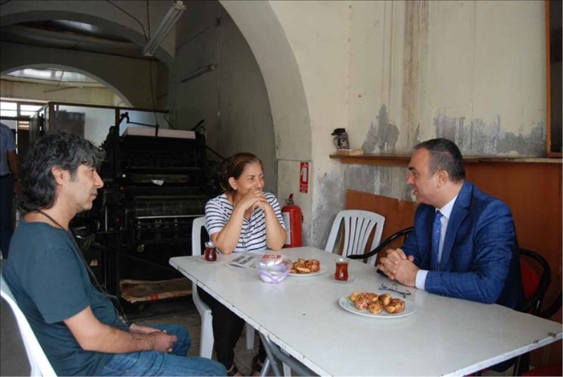 Kaymakam Soytürk´ten kutlama ziyareti