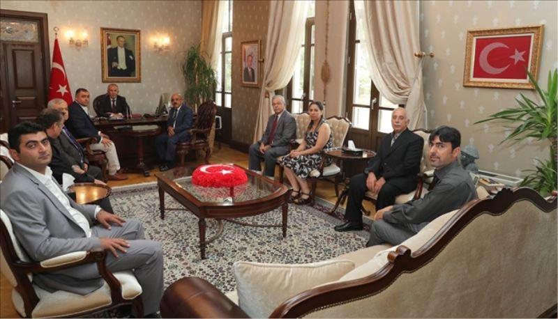 Esnafın vali ziyareti