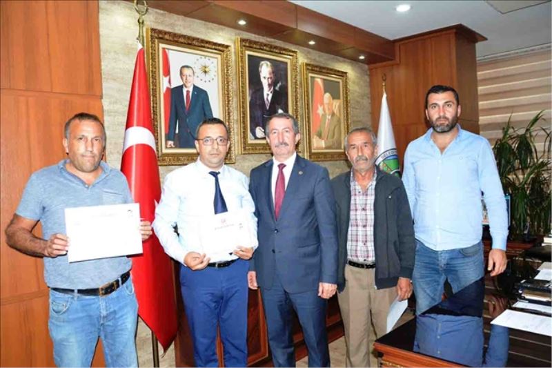 ´Zeytin Dalı´nda görev yapanlara belge