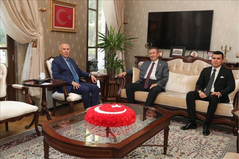 Yargıtay üyesinin vali ziyareti