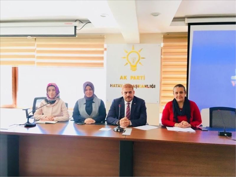 AKP´li kadınlar seçim çalışmasını başlattı