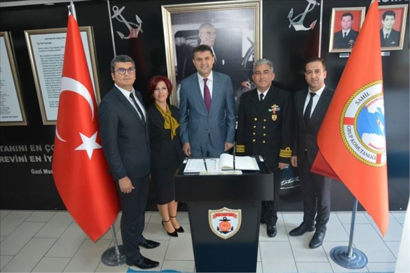Baronun sahil güvenlik ziyareti
