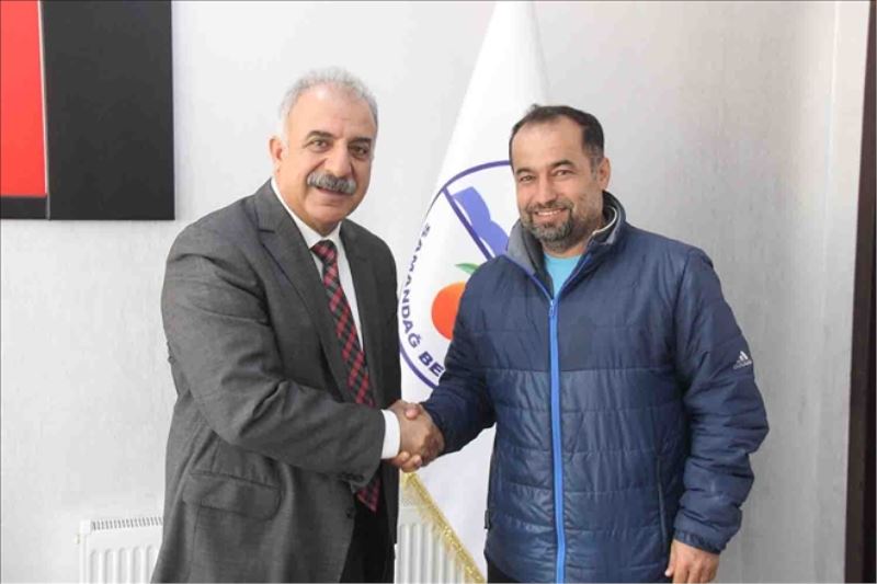 Teknik direktörün teşekkür ziyareti