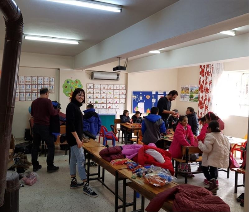 ´Köy okulu´nda eğitime katkı