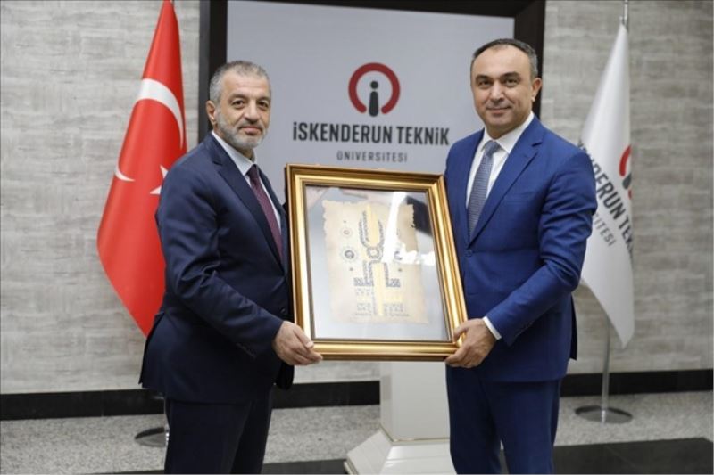 İSTE´ye veda ziyareti