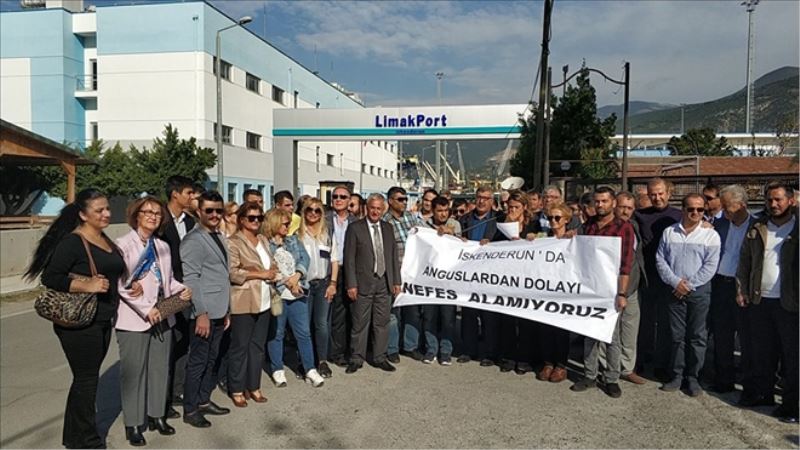 İskenderun´da nefes alamıyoruz