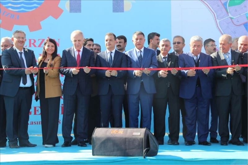 Erzin OSB´de yol yapımı başladı