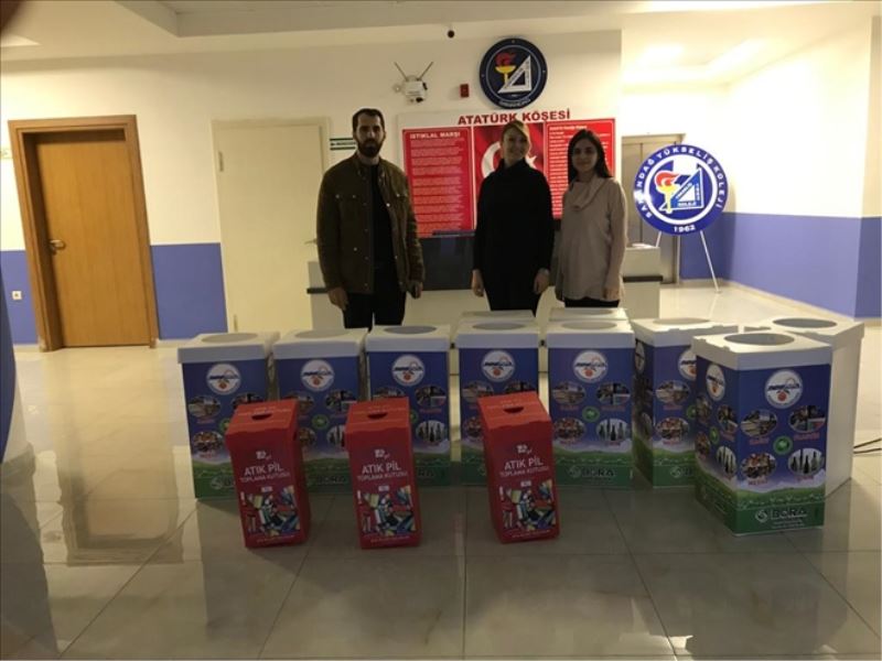 195 litre atık yağ toplandı