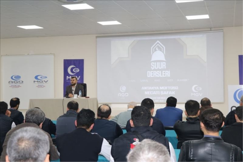 Antakya müftüsü ´Şuur Dersleri´nde konuştu