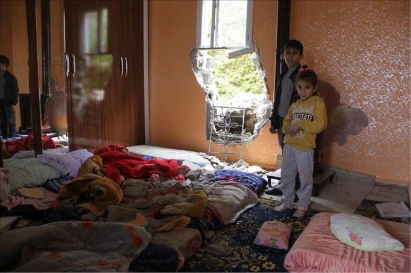 Heyelandan etkilenen evlere belediye yardımı