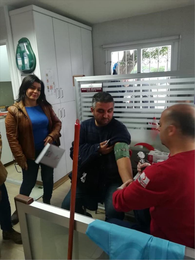 Öykü için donör oldular